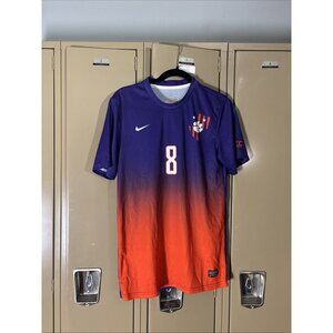 Nike Clemson Tigers Soccer Jersey Mens Small #8 Team Issued Authentic Shirt